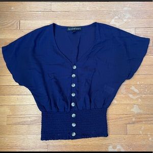 Derek Heart Batwing Top